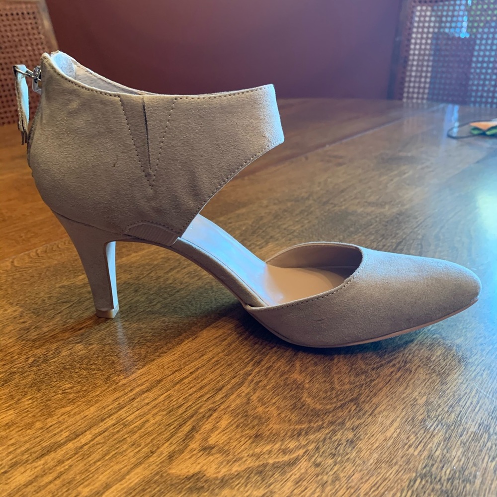 Suede 2inch stiletto heels